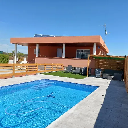 Piscina De Sal Barbacoa Wifi, Parking Gratis, 3 Min Pga Casa El Roble Σπίτι διακοπών