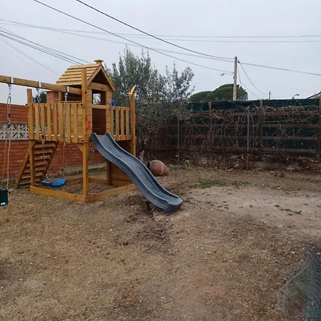 Piscina De Sal Barbacoa Wifi, Parking Gratis, 3 Min Pga Casa El Roble Σπίτι διακοπών *